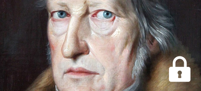 Titelbild: Warum Hegel kein Rassist war